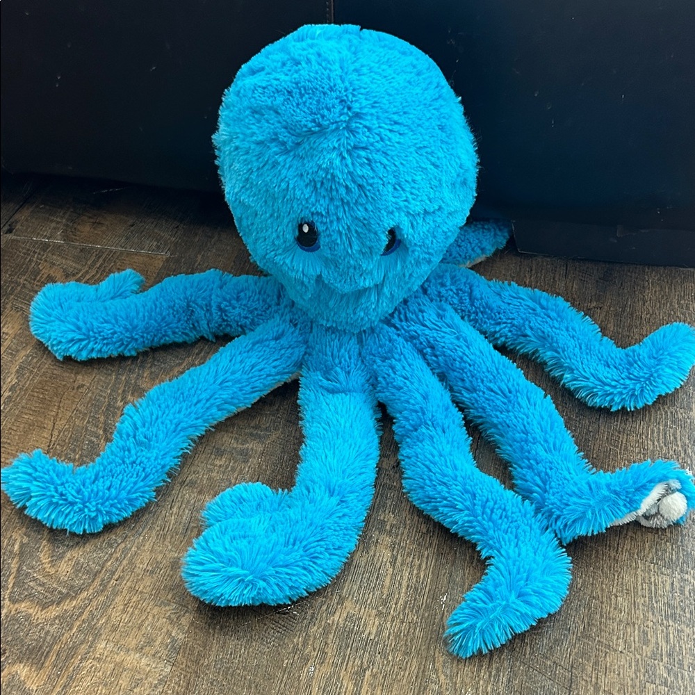 Wishpets Octavio Blue Plush Octopus Stuffed Animal 2019 Very‎ Soft